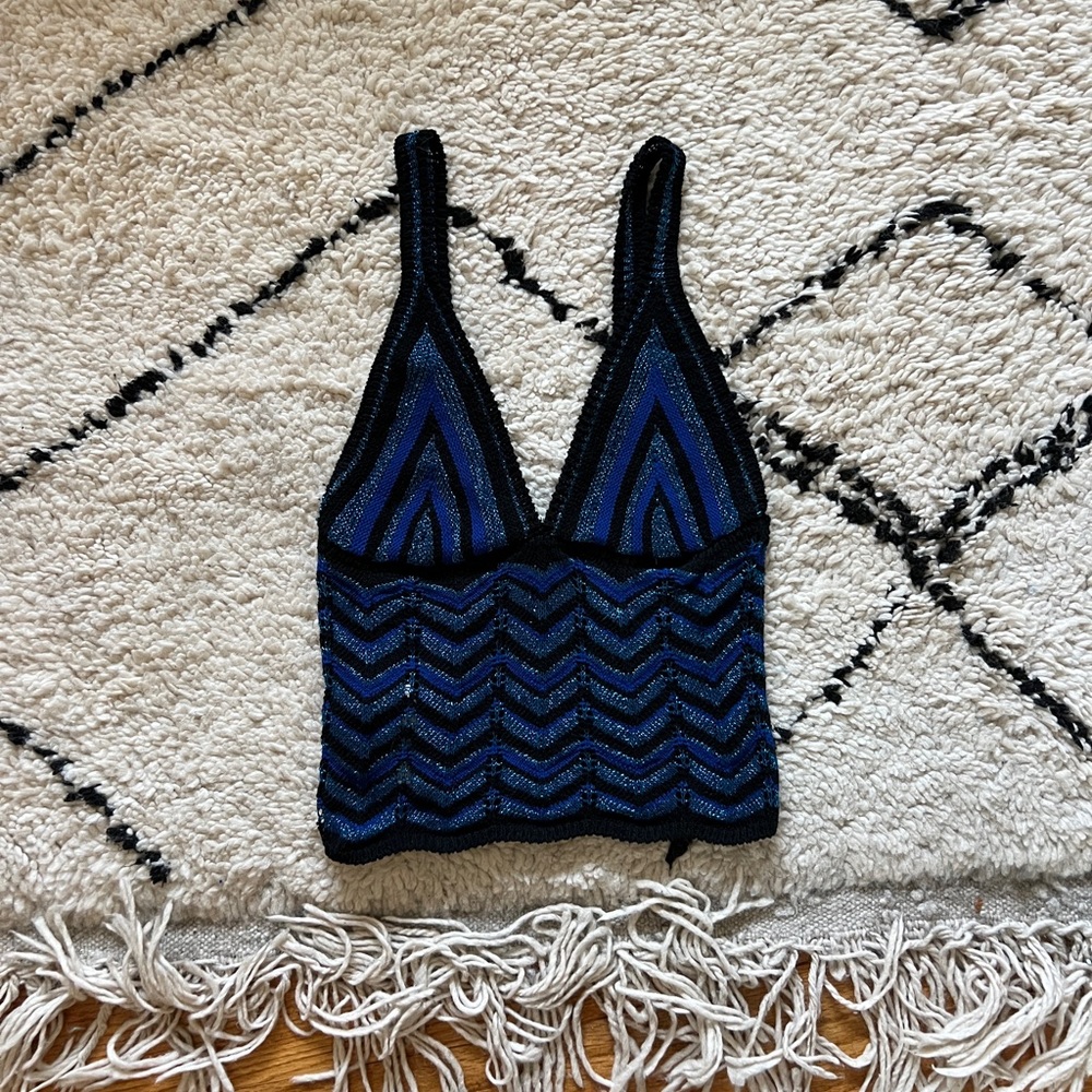 Mango Knit Top NWOT
